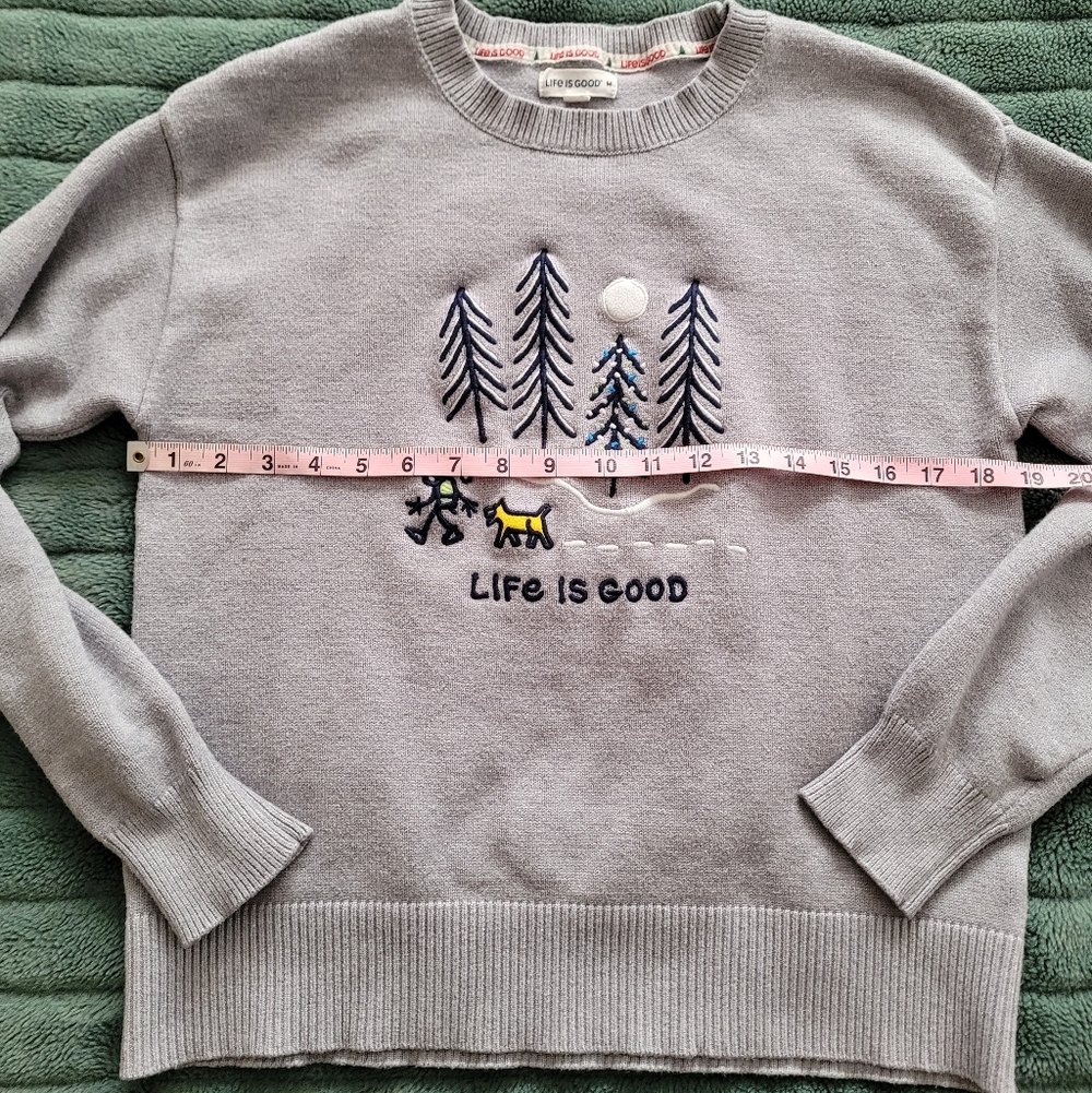 Life Is Good Sweater